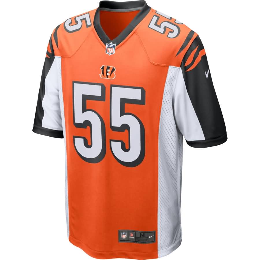 Vontaze Burfict Cincinnati Bengals Nike Game Jersey - Orange