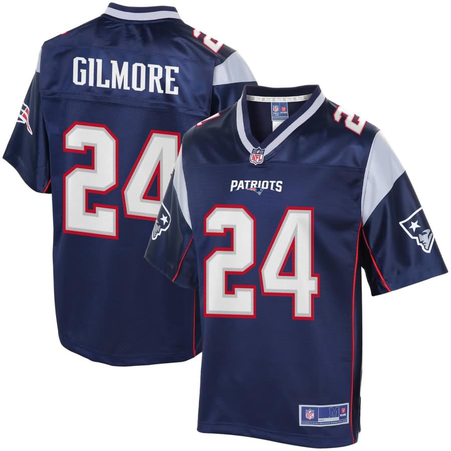 Stephon Gilmore New England Patriots NFL Pro Line Youth Player Jersey - Navy