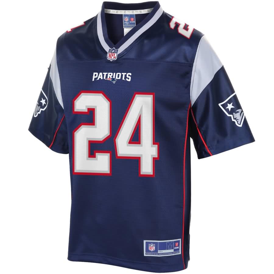 Stephon Gilmore New England Patriots NFL Pro Line Youth Player Jersey - Navy