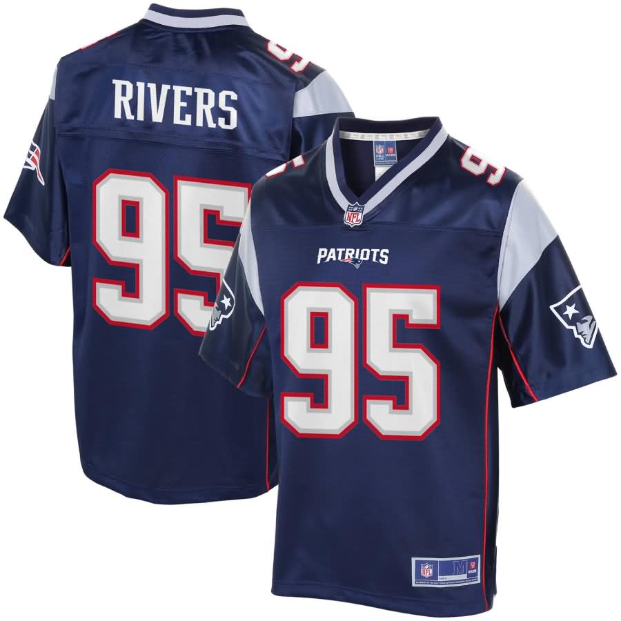 Derek Rivers New England Patriots NFL Pro Line Player Jersey - Navy