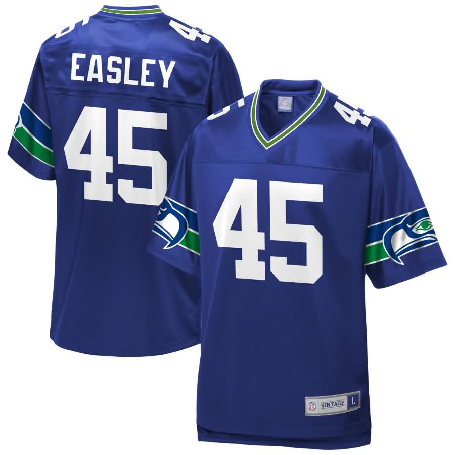 Kenny Easley Seattle Seahawks NFL Pro Line Retired Player Jersey - Royal