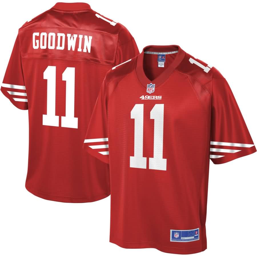 Marquise Goodwin San Francisco 49ers NFL Pro Line Youth Team Color Player Jersey - Scarlet