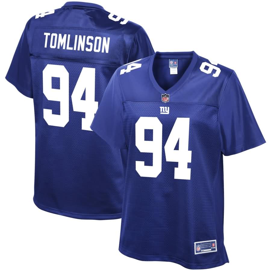 Dalvin Tomlinson New York Giants NFL Pro Line Women's Team Color Player Jersey - Royal