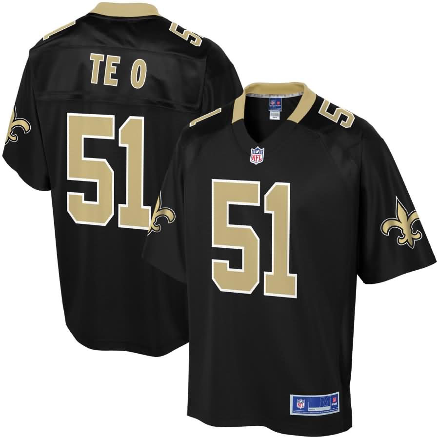 Manti Te'o New Orleans Saints NFL Pro Line Team Color Player Jersey - Black