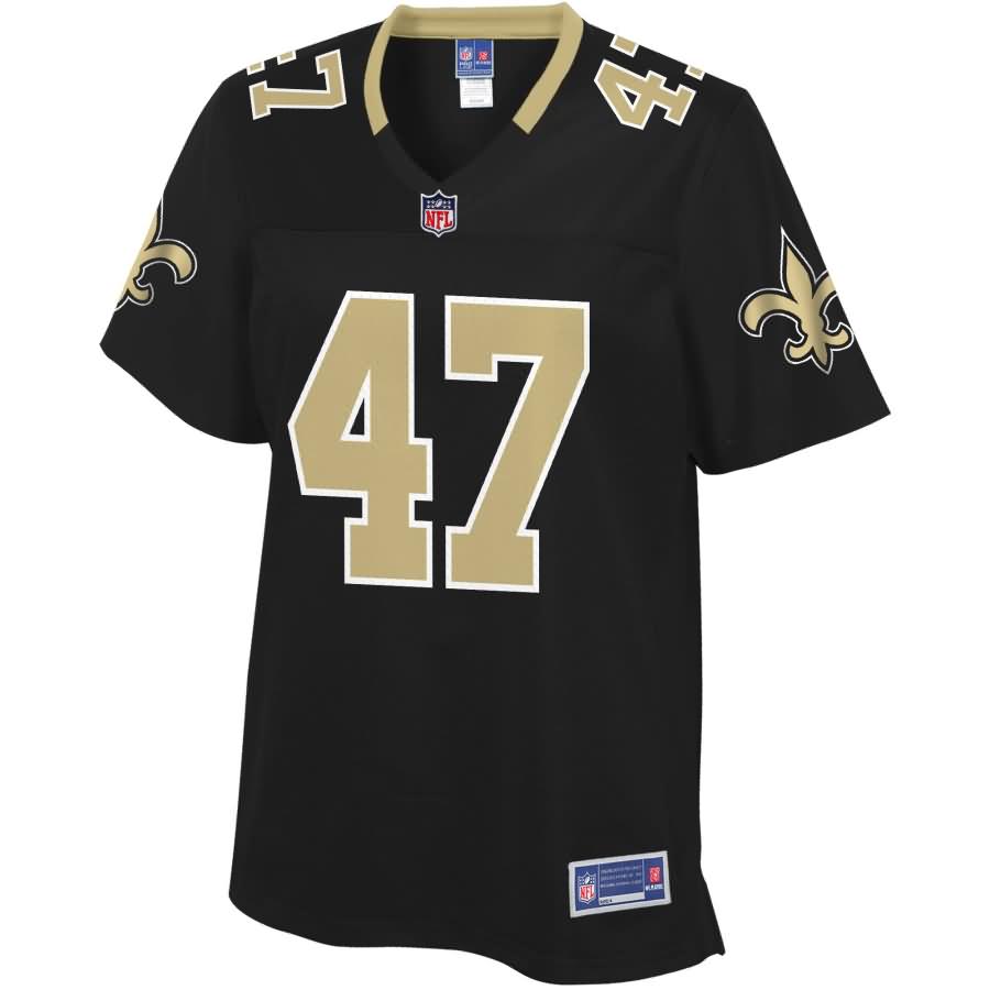 Alex Anzalone New Orleans Saints NFL Pro Line Women's Team Color Player Jersey - Black