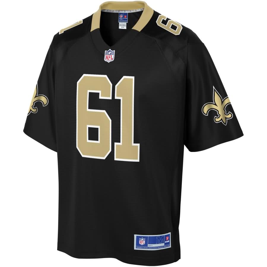 Josh LeRibeus New Orleans Saints NFL Pro Line Youth Team Color Player Jersey - Black