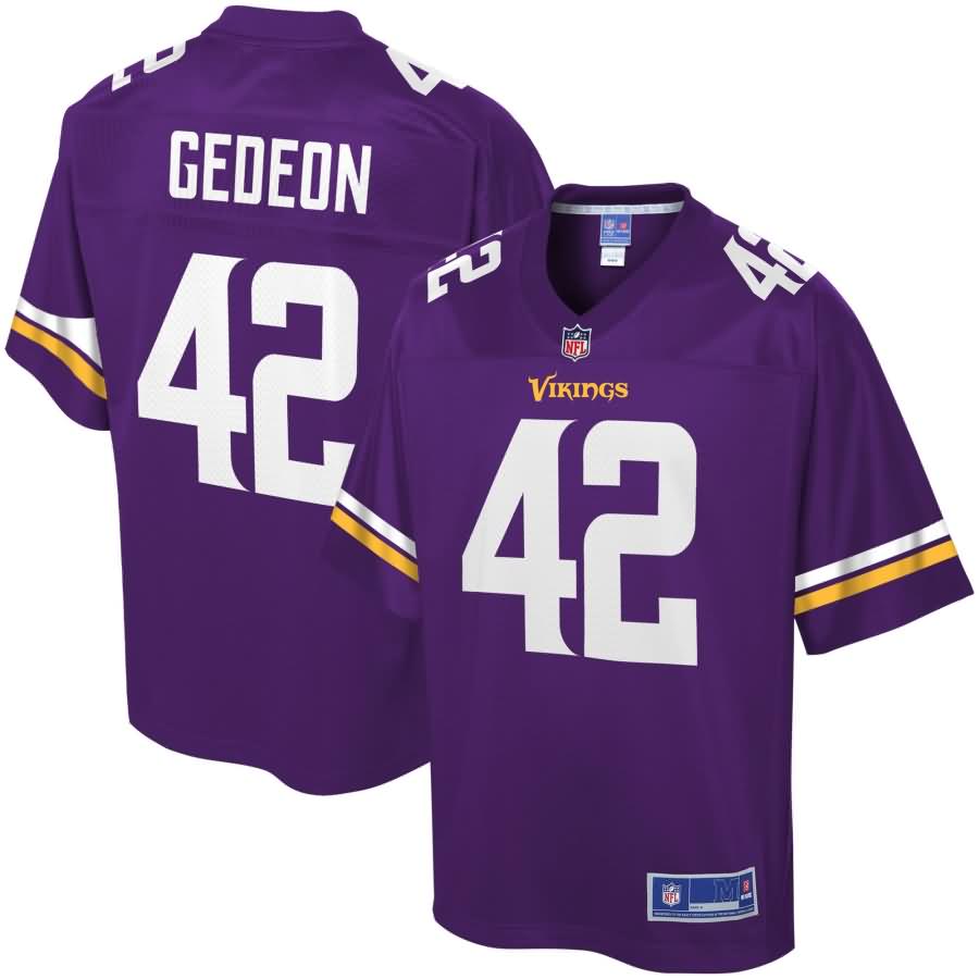 Ben Gedeon Minnesota Vikings NFL Pro Line Team Color Player Jersey - Purple