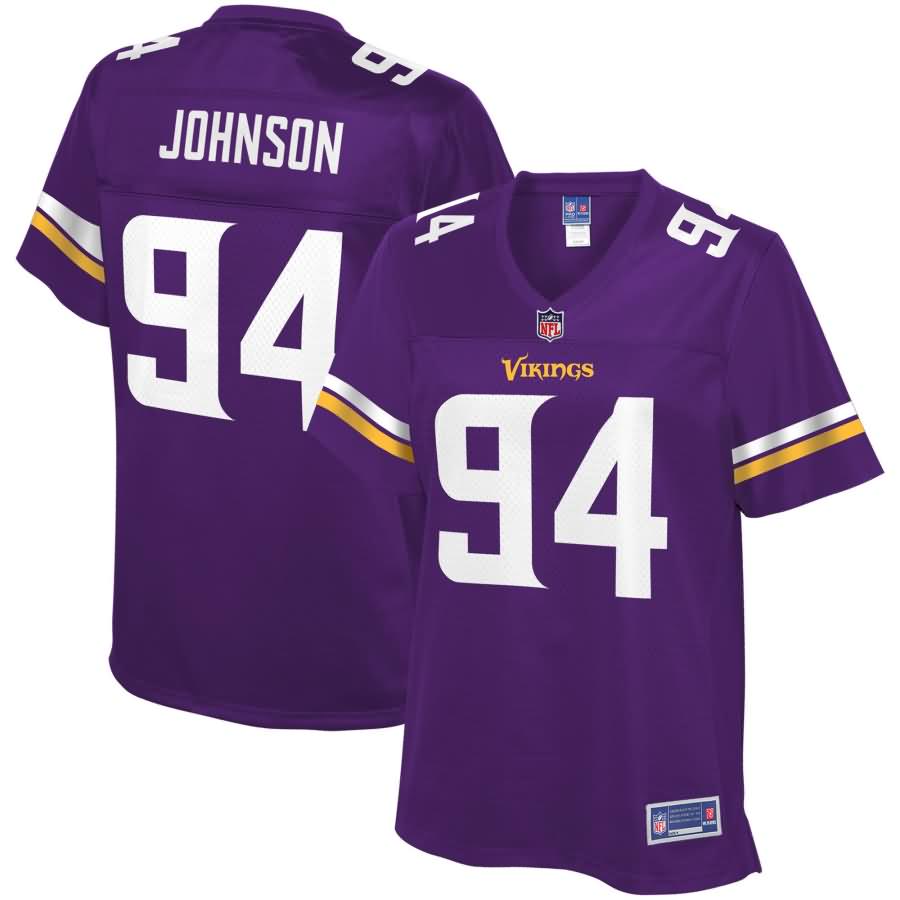 Jaleel Johnson Minnesota Vikings NFL Pro Line Women's Team Color Jersey - Purple