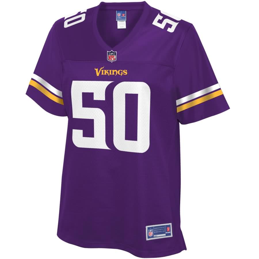 Eric Wilson Minnesota Vikings NFL Pro Line Women's Team Color Jersey - Purple