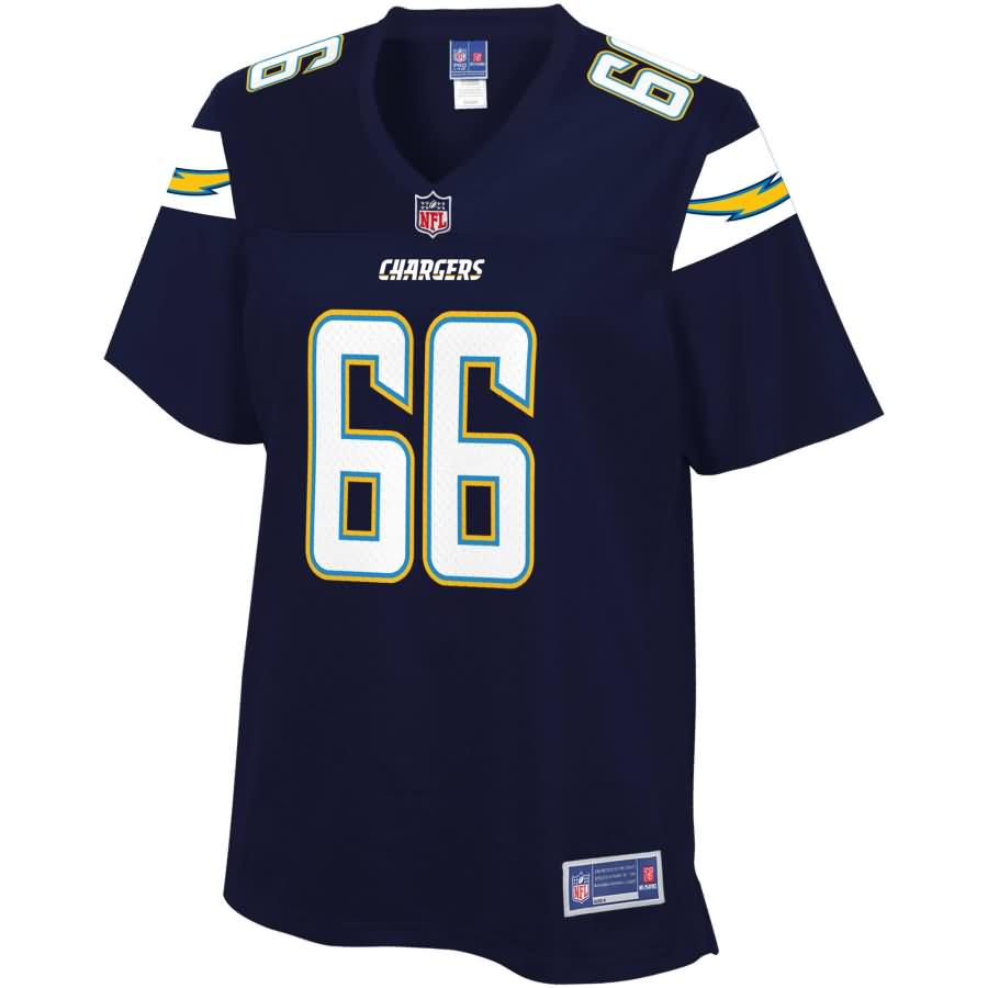 Dan Feeney Los Angeles Chargers NFL Pro Line Women's Team Color Player Jersey - Navy