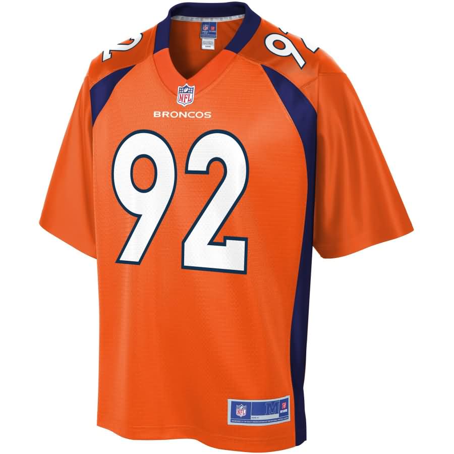 Zach Kerr Denver Broncos NFL Pro Line Team Color Player Jersey - Orange