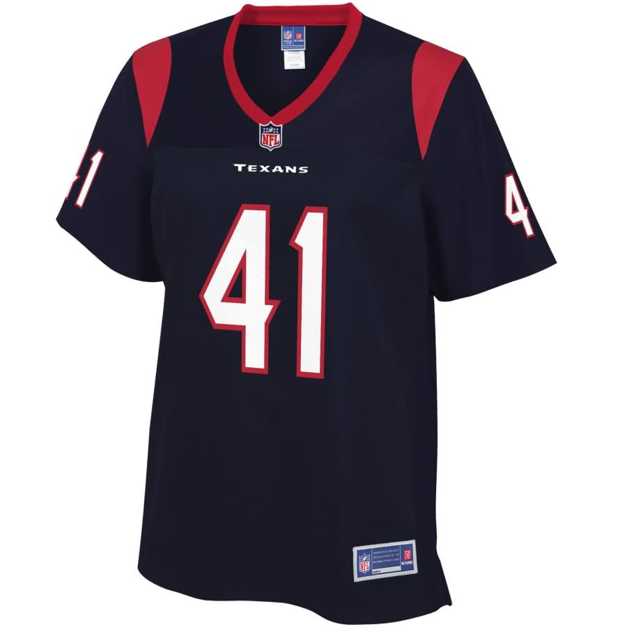 Zach Cunningham Houston Texans NFL Pro Line Women's Team Color Player Jersey - Navy