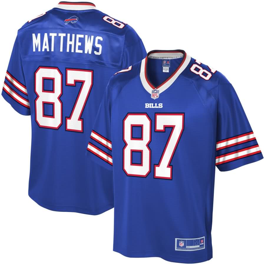 Jordan Matthews Buffalo Bills NFL Pro Line Player Jersey - Royal