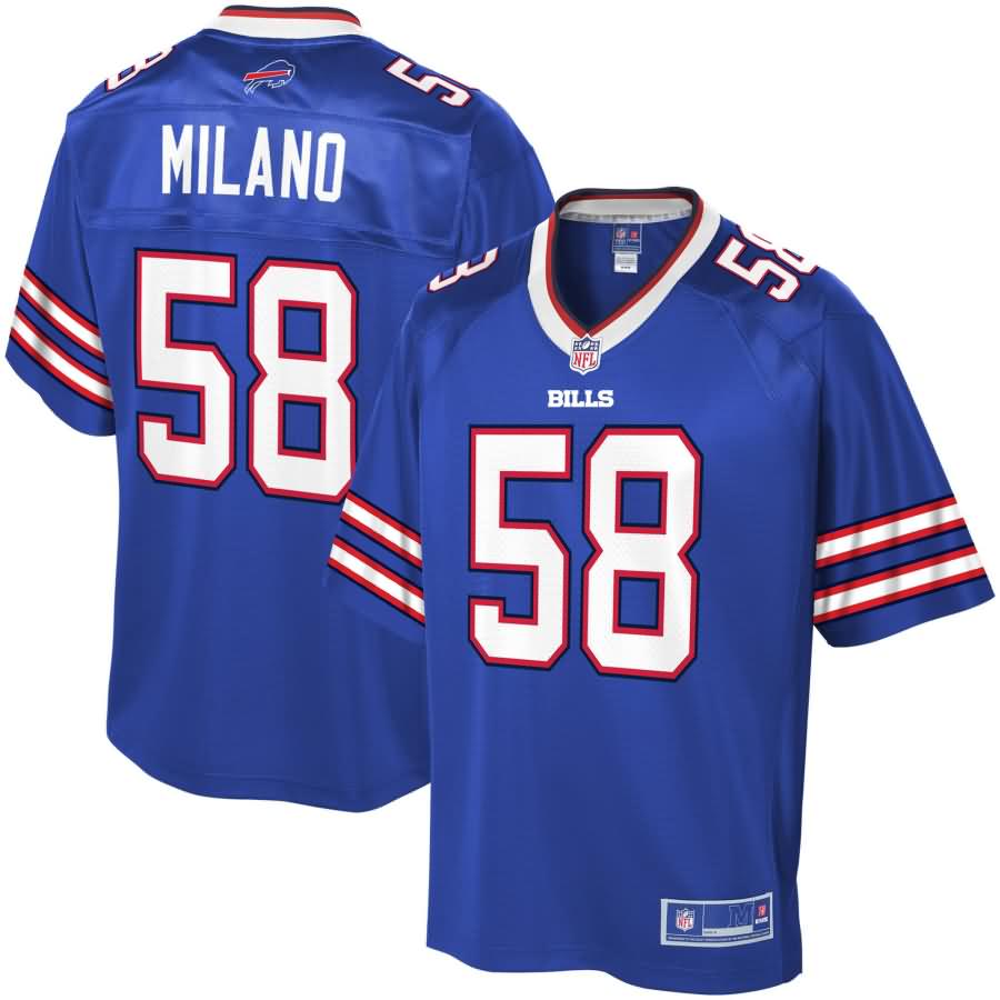 Matt Milano Buffalo Bills NFL Pro Line Player Jersey - Royal