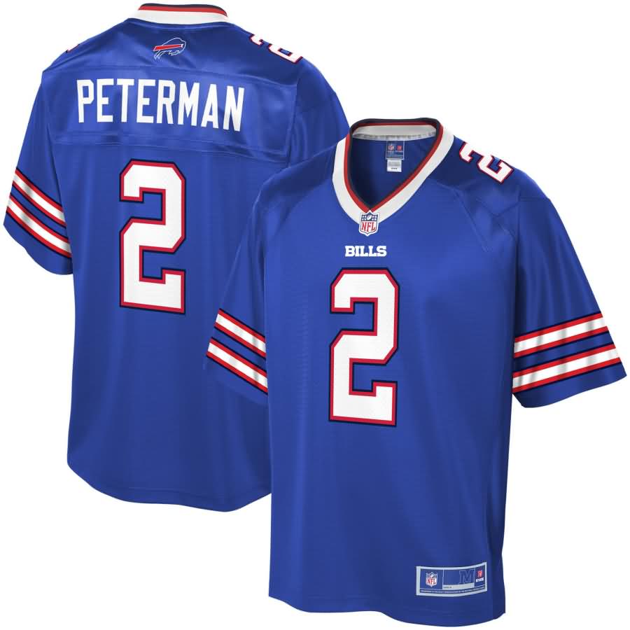 Nathan Peterman Buffalo Bills NFL Pro Line Player Jersey - Royal