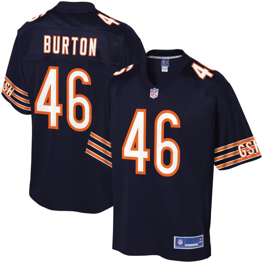 Michael Burton Chicago Bears NFL Pro Line Player Jersey - Navy