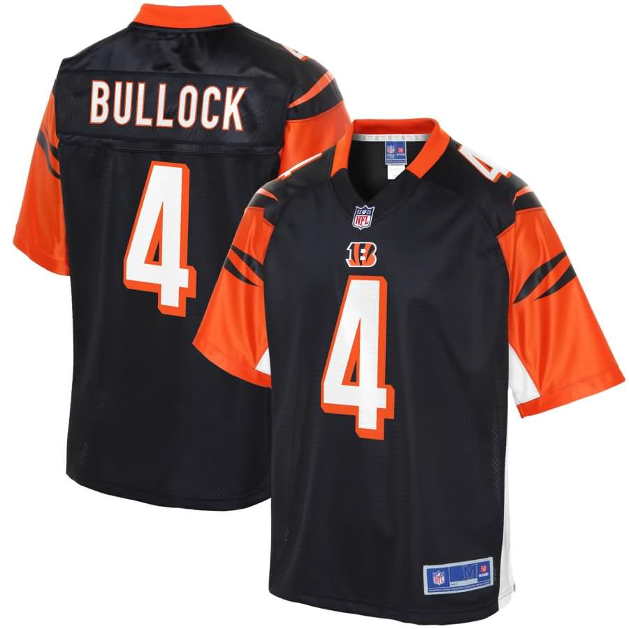 Randy Bullock Cincinnati Bengals NFL Pro Line Player Jersey - Black