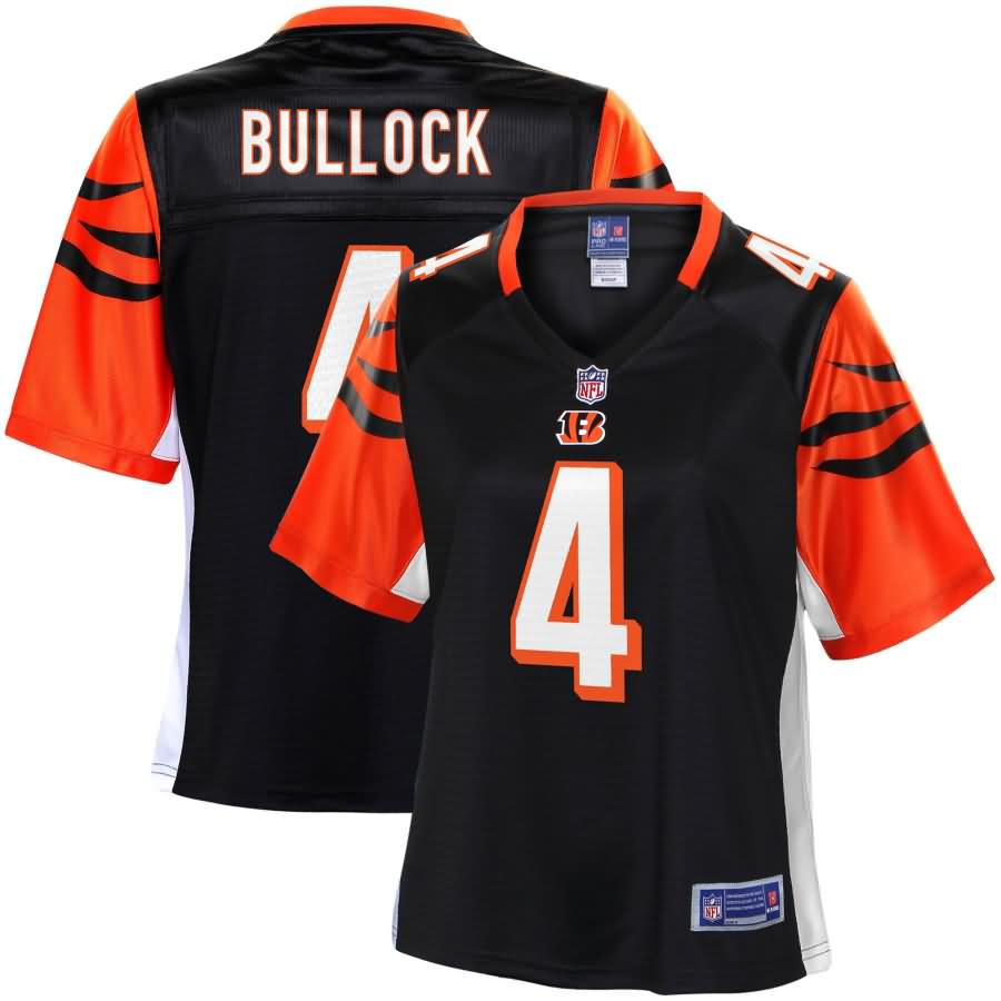 Randy Bullock Cincinnati Bengals NFL Pro Line Women's Player Jersey - Black