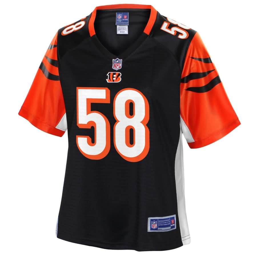 Carl Lawson Cincinnati Bengals NFL Pro Line Women's Player Jersey - Black