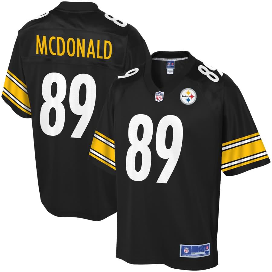 Vance McDonald Pittsburgh Steelers NFL Pro Line Team Color Player Jersey - Black