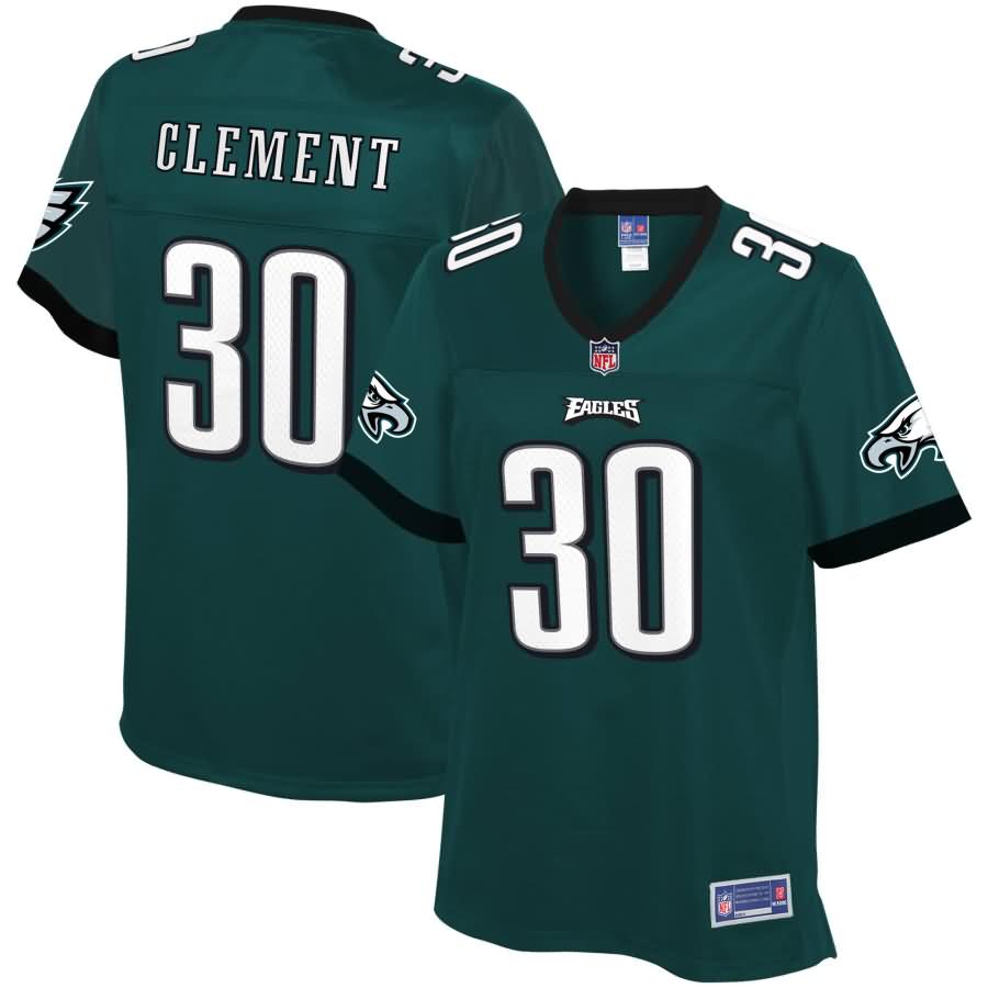 Corey Clement Philadelphia Eagles NFL Pro Line Women's Team Color Player Jersey - Midnight Green