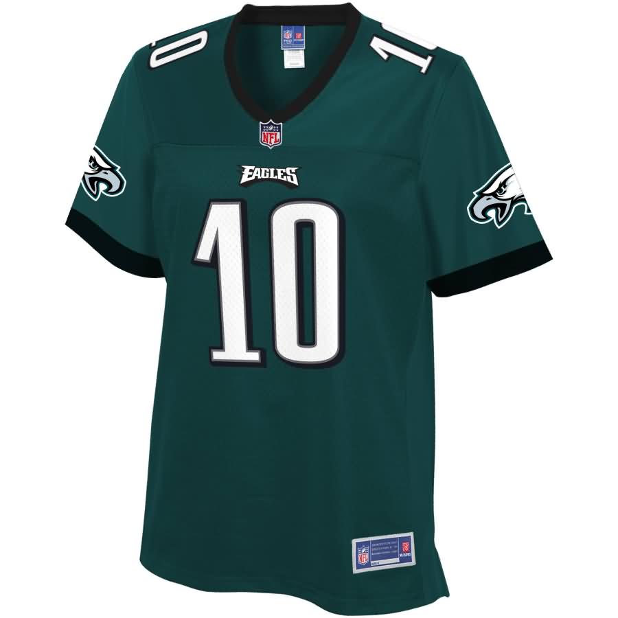 Mack Hollins Philadelphia Eagles NFL Pro Line Women's Team Color Player Jersey - Midnight Green