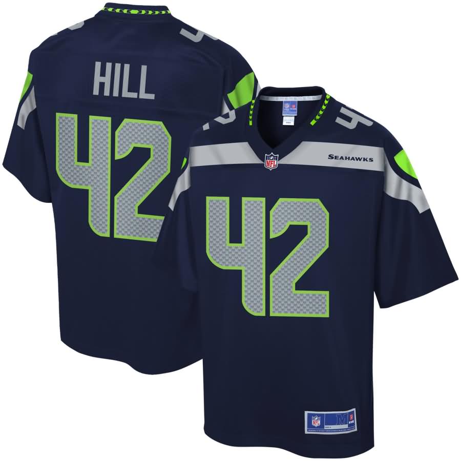 Delano Hill Seattle Seahawks NFL Pro Line Team Color Player Jersey - College Navy