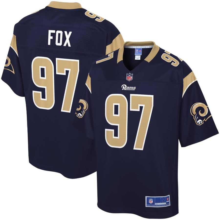 Morgan Fox Los Angeles Rams NFL Pro Line Youth Player Jersey - Navy