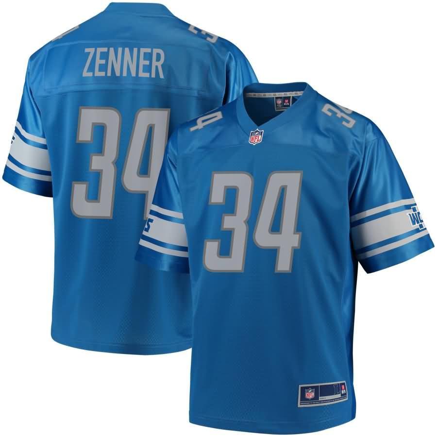 Zach Zenner Detroit Lions NFL Pro Line Team Color Player Jersey - Blue