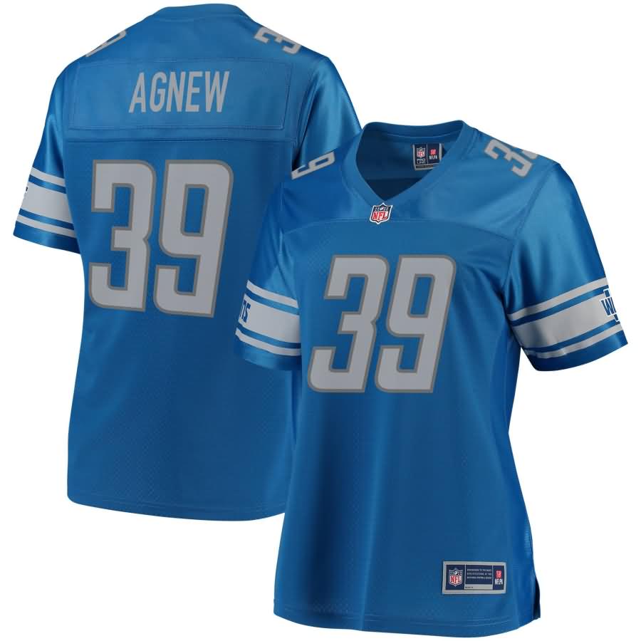 Jamal Agnew Detroit Lions NFL Pro Line Women's Team Color Player Jersey - Blue