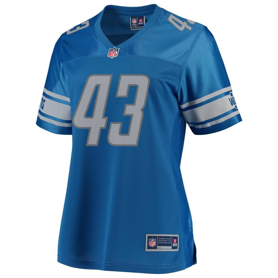 Nick Bellore Detroit Lions NFL Pro Line Women's Team Color Player Jersey - Blue