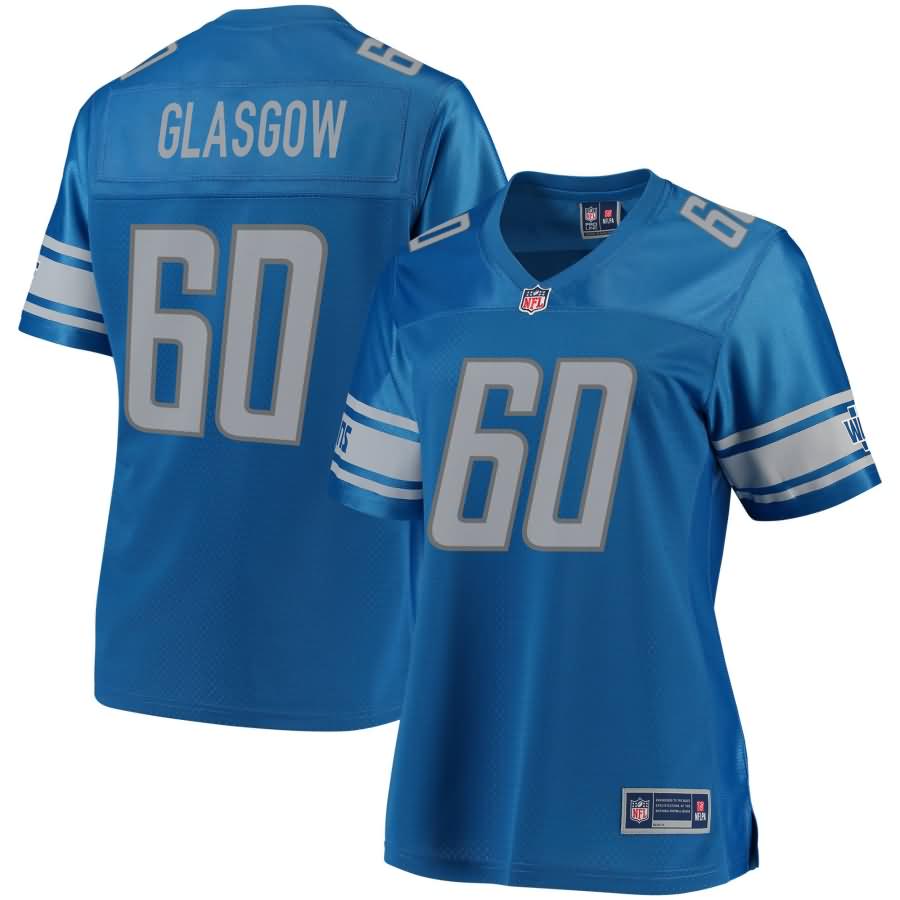 Graham Glasgow Detroit Lions NFL Pro Line Women's Team Color Player Jersey - Blue