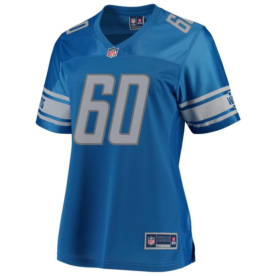 Graham Glasgow Detroit Lions NFL Pro Line Women's Team Color Player Jersey - Blue