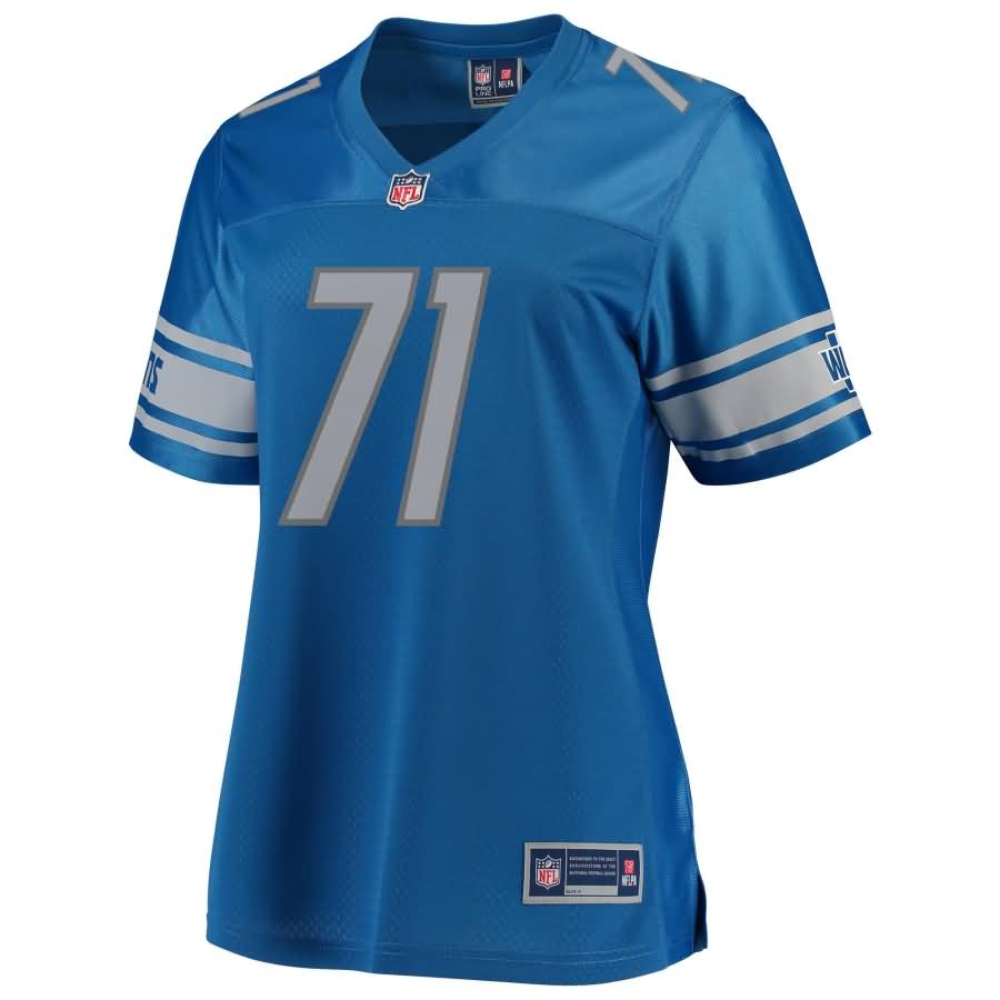 Rick Wagner Detroit Lions NFL Pro Line Women's Team Color Player Jersey - Blue