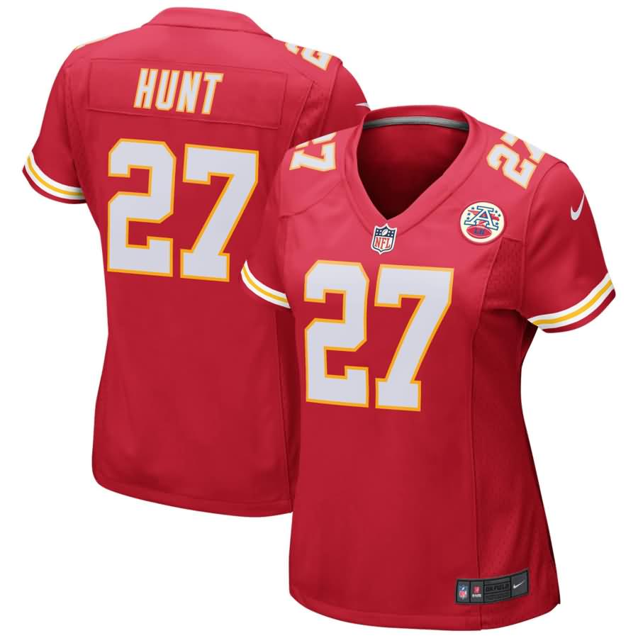 Kareem Hunt Kansas City Chiefs Nike Women's Game Jersey - Red