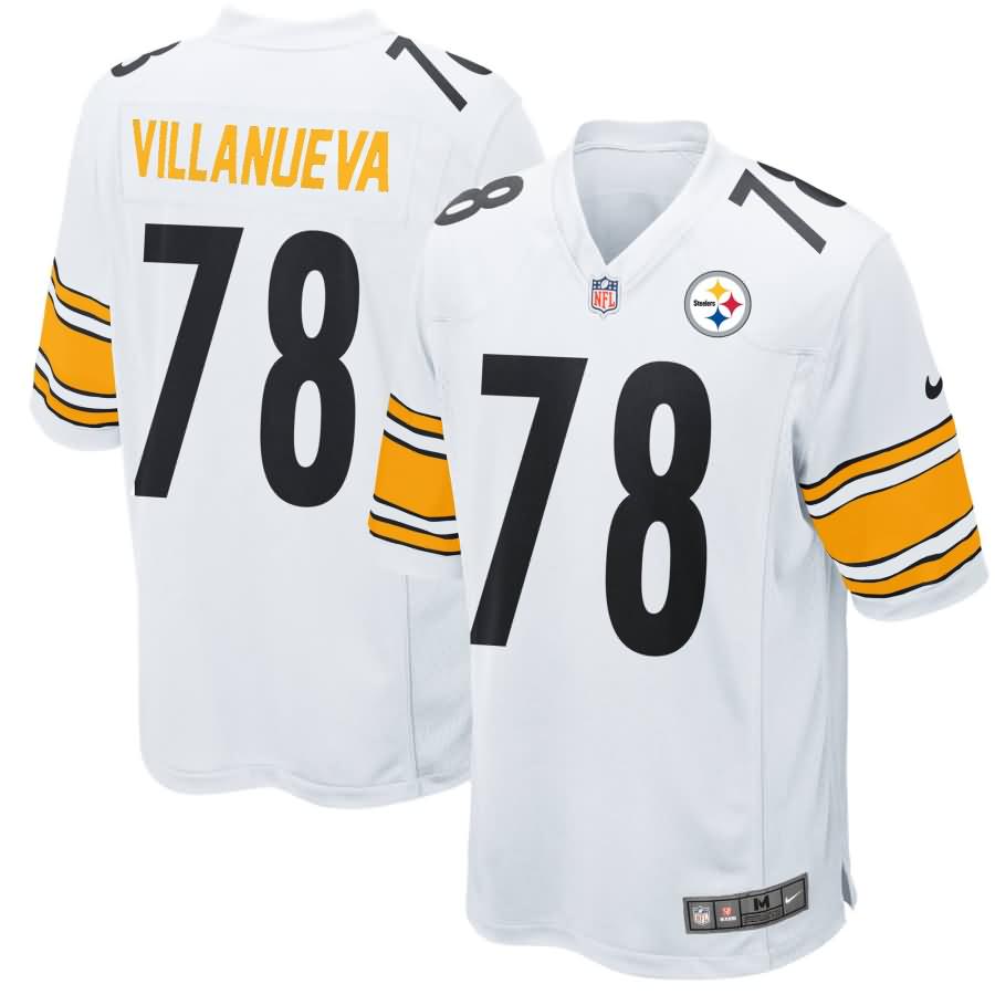 Alejandro Villanueva Pittsburgh Steelers Nike Game Jersey - White