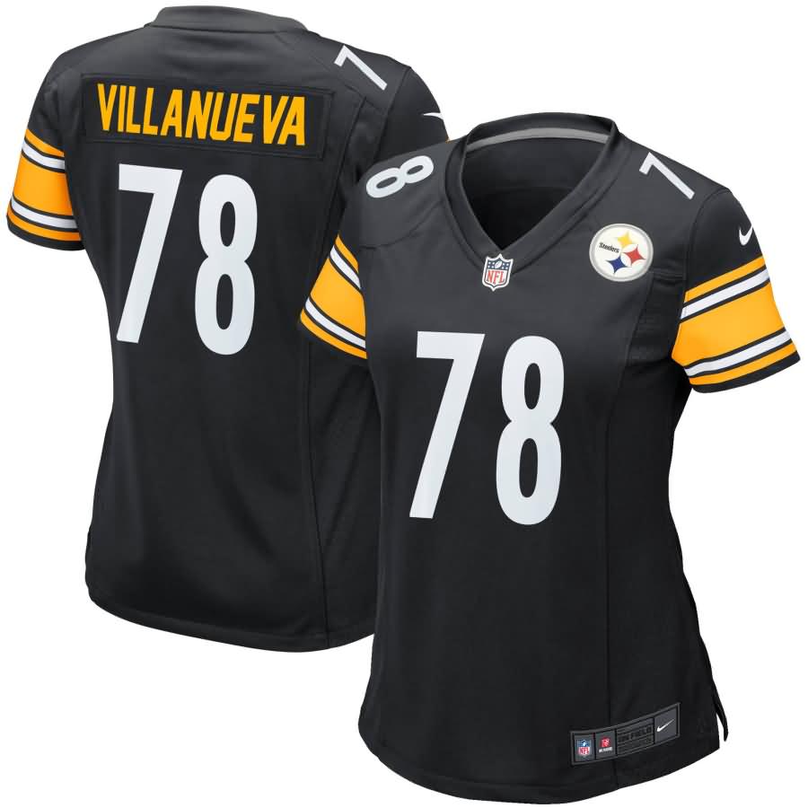 Alejandro Villanueva Pittsburgh Steelers Nike Women's Game Jersey - Black