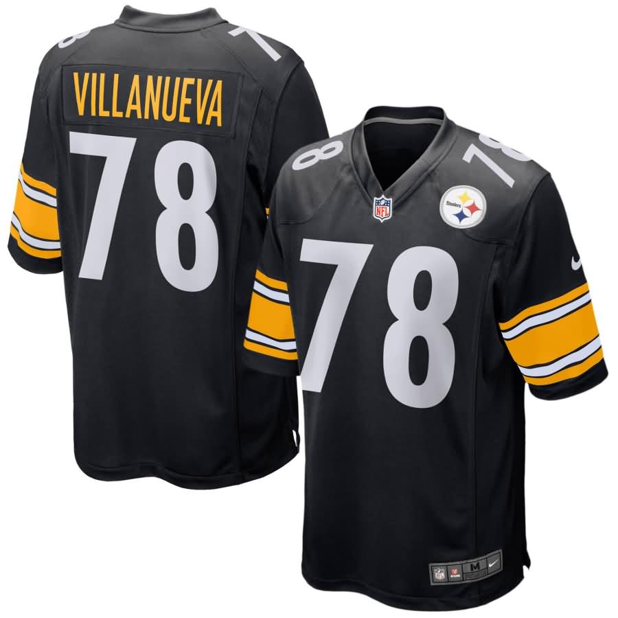 Alejandro Villanueva Pittsburgh Steelers Nike Youth Game Jersey - Black