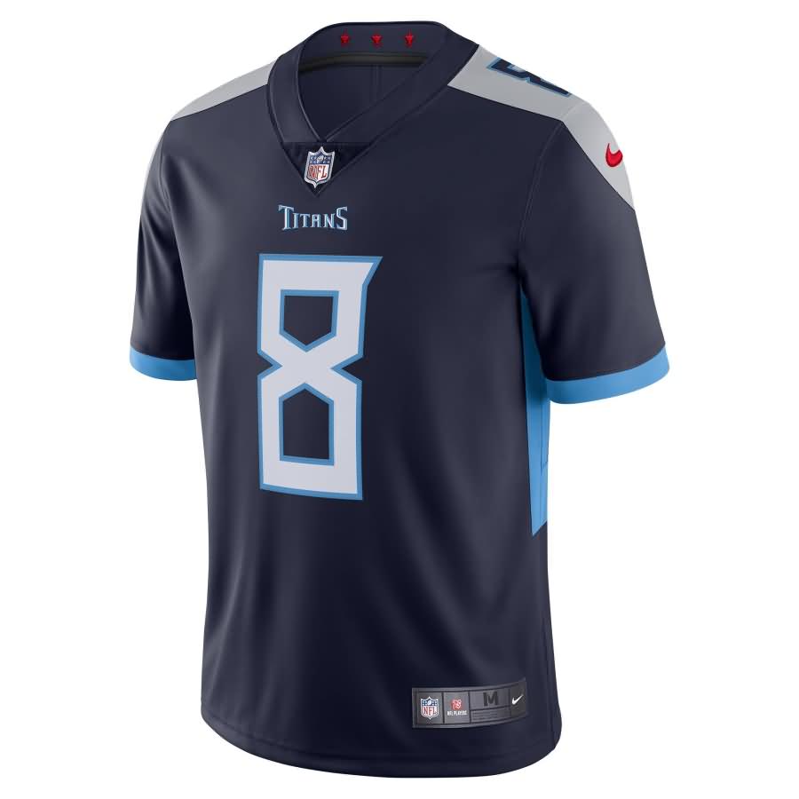 Marcus Mariota Tennessee Titans Nike New 2018 Vapor Untouchable Limited Jersey - Navy