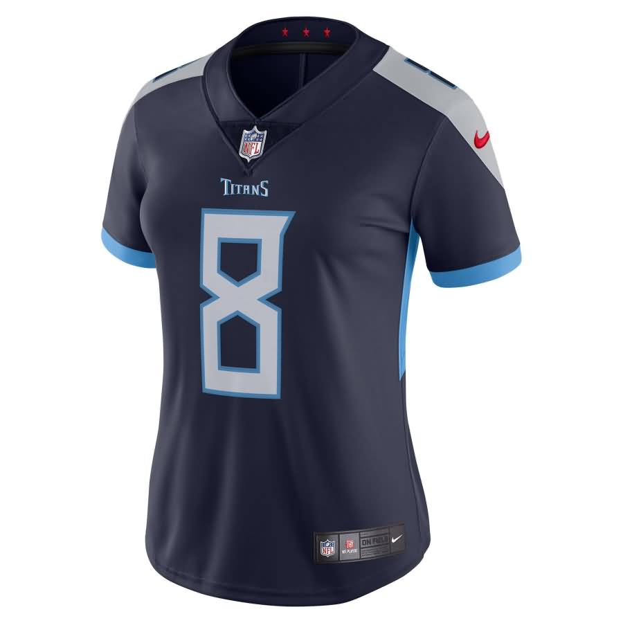 Marcus Mariota Tennessee Titans Nike Women's New 2018 Vapor Untouchable Limited Jersey - Navy