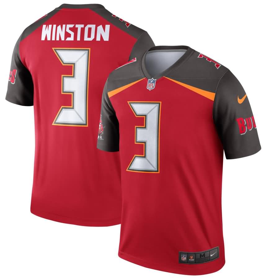 Jameis Winston Tampa Bay Buccaneers Nike Legend Jersey - Red