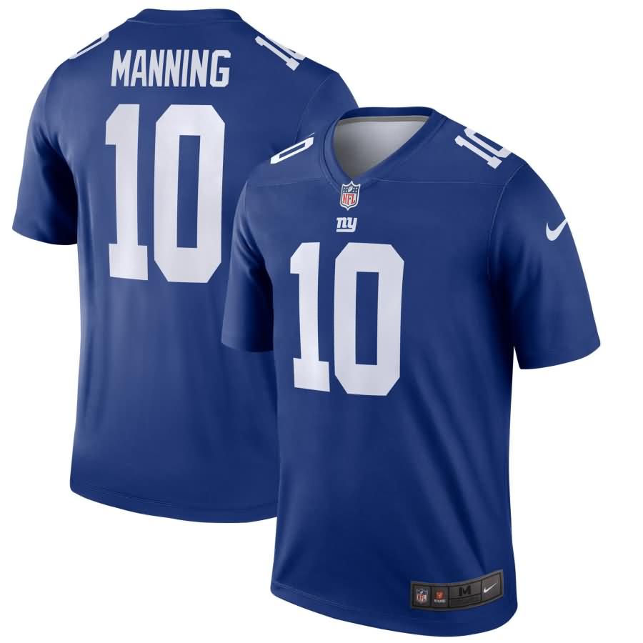 Eli Manning New York Giants Nike Legend Jersey - Royal