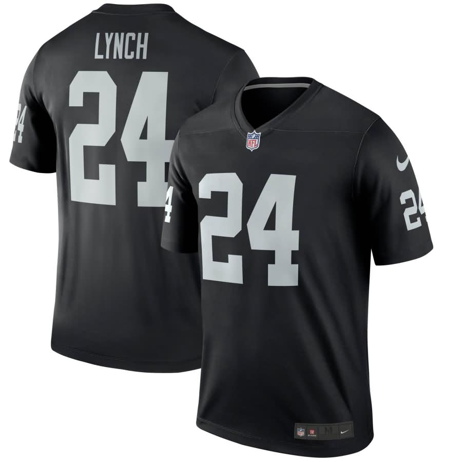 Marshawn Lynch Oakland Raiders Nike Legend Jersey - Black