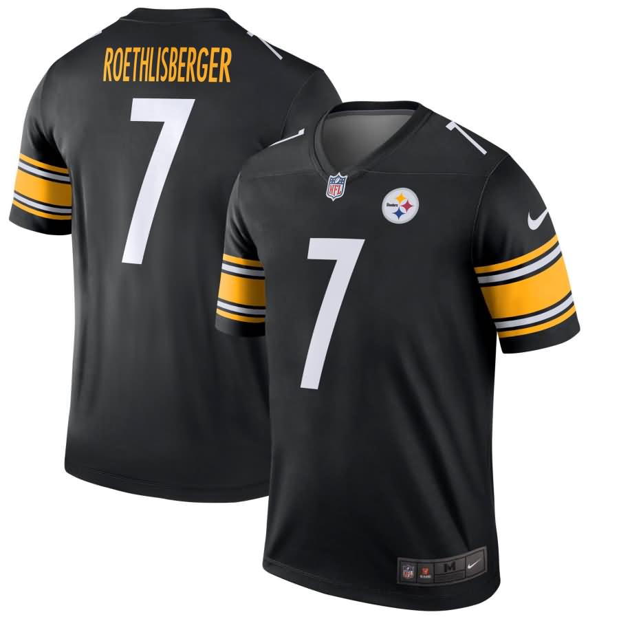 Ben Roethlisberger Pittsburgh Steelers Nike Legend Jersey - Black