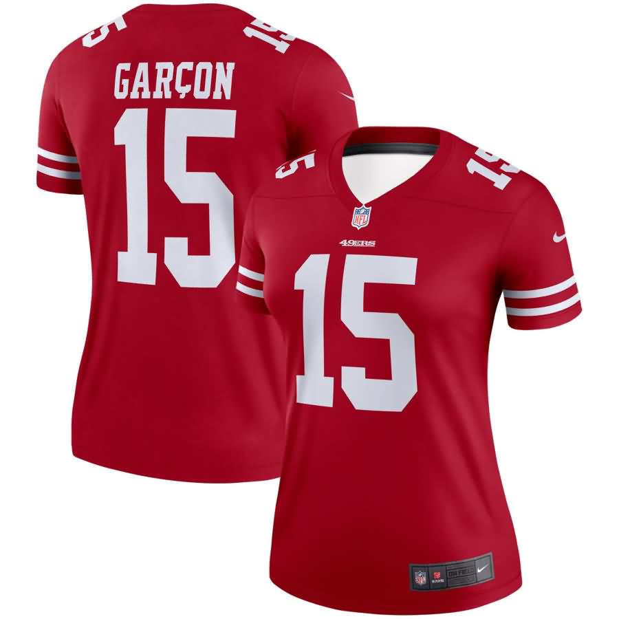 Pierre Garcon San Francisco 49ers Nike Women's Legend Jersey - Scarlet