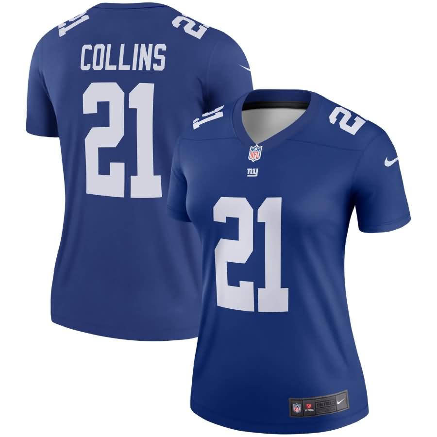 Landon Collins New York Giants Nike Women's Legend Jersey - Royal