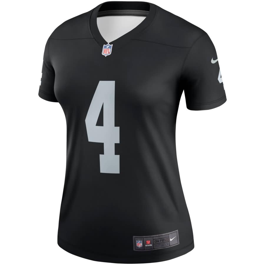 Derek Carr Oakland Raiders Nike Women's Legend Jersey - Black