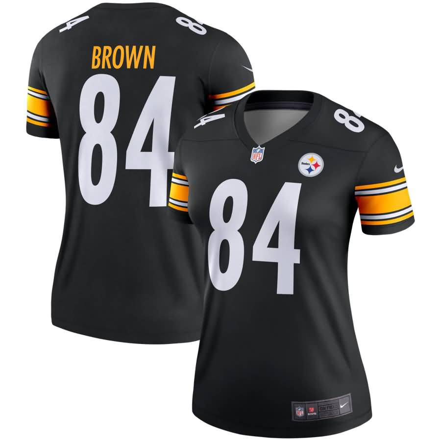 Antonio Brown Pittsburgh Steelers Nike Women's Legend Jersey - Black