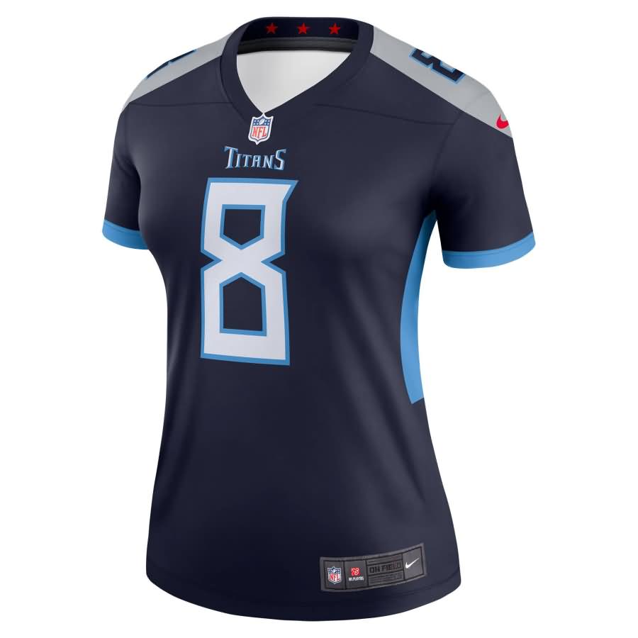 Marcus Mariota Tennessee Titans Nike Women's New 2018 Legend Jersey - Navy