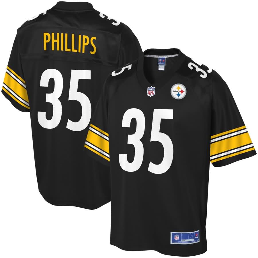 Dashaun Phillips Pittsburgh Steelers NFL Pro Line Youth Player Jersey - Black